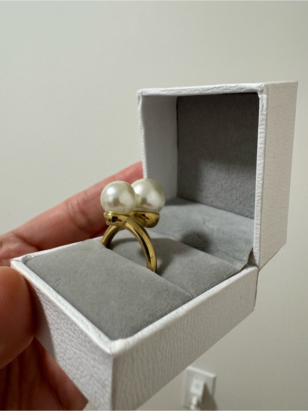 Fashion Jewelry Set + Pearl Ring - Picture 4 of 4
